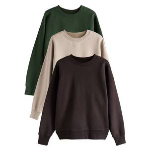 Direct Factory Cotton Womens Sweatshirt With Zipper Soft Anti Shrink Comfortable Winter Wear ODM - Product Image 4