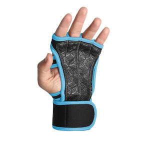 Guantes Deportivos de Medio Dedo de Poliéster para Hombre y Mujer, para Entrenamiento, CrossFit, Levantamiento de Pesas y Deportes, Impermeables y Antideslizantes - Product Image 5