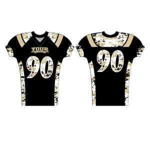 ชุดยูนิฟอร์มอเมริกันฟุตบอลแบบ 7 คน 7 ตัว ผ้าโพลีเอสเตอร์ 100% แบบกำหนดเอง ดีไซน์ใหม่ ลายพิมพ์แบบซับลิเมชั่น - Product Image 5