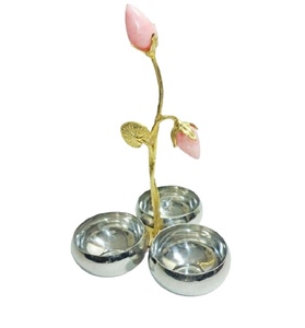Latest Design Unique Customized Eco-Friendly Stainless Steel Kitchen Decorative Food Serving Bowl for Party Use - Product Image 1