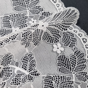 Floral Stretch <b>Lace</b> Fabric 20cm Lightweight Nylon Spandex <b>Elastic</b> Warp Knit Lingerie Bra Panties Dress Trim Apparel Customized - Product Image 3