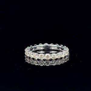 Superbe bande d'éternité en diamant complet 14KT bague en diamant naturel de qualité supérieure bijoux fins pour les femmes en vrac offres de gros - Product Image 1