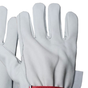 Gants de travail de sécurité en cuir de vachette de haute qualité, équipement de protection individuelle, gants de conduite, gants de construction industrielle - Product Image 4