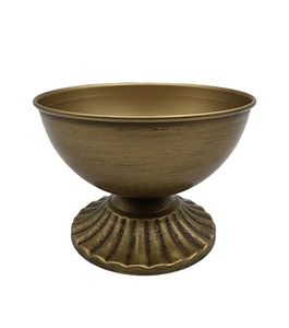 Bol en laiton martelé de qualité supérieure pour servir des fruits, présenter des salades, recevoir des événements festifs et décorer la cuisine avec style - Product Image 1