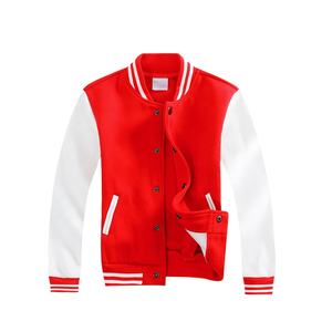 แจ็คเก็ตเลตเตอร์แมนแขนหนังแท้,แจ็คเก็ตขนสัตว์สำหรับผู้ชายและผู้หญิง - Product Image 6