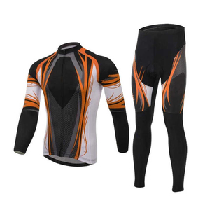 Uniforme de Ciclismo Atlético Ligero, Tejido Elástico Transpirable 100% Poliéster, Impresión Personalizada para Prácticas, Carreras y Actividades al Aire Libre - Product Image 2