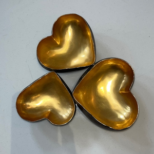 Magnifique Bol à Fruits en Laiton, Forme Cœur Martelé, Élégant Plat à Bonbons et Biscuits, Bol à Chocolat Haut de Gamme – Nouvelle Collection en Promotion - Product Image 5