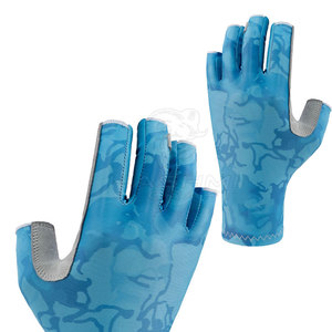 Gants de pêche légers à séchage rapide avec une coupe confortable, un tissu doux et une paume renforcée antidérapante - Product Image 6