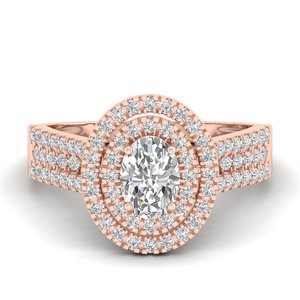 Anillos de Halo de Moissanita con Certificación GRA en Oro Sólido de 14K, Precio al por Mayor REYES, para Mujer, Joyería Fina de Lujo para Regalo de Boda o Compromiso - Product Image 5