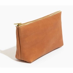Luxury Genuine Leather Toiletry <b>Bag</b> Waterproof Men Travel Makeup Organizer Cosmetic Case Custom Logo Large Capacity LeatherPouch - Product Image 6