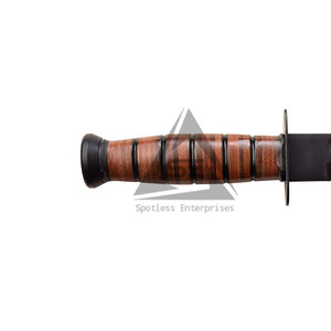 Cuchillos de hoja fija con mango de madera DIY de alta calidad, en grandes cantidades, con hoja de acero inoxidable y de Damasco OEM, los más vendidos a precio económico. - Product Image 6