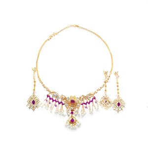 Kemp Style Royal Choker and Earrings Set-Fine Jewelry - Product Image 1
