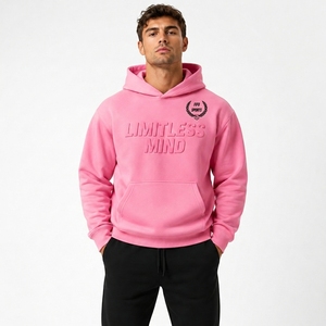 Puff Printing <b>Hoodie</b> Modern Streetwear Sweatshirt Puff Printing <b>Hoodie</b> Built With <b>Soft</b> Fabric Three Dimensional Graphics - Product Image 1