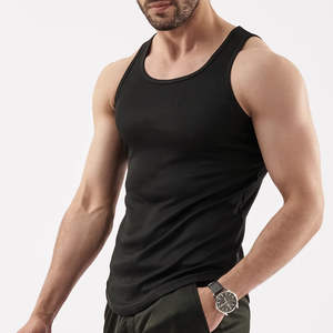 Débardeurs de fitness pour hommes, maillots de sport pour musculation, gilets de gym avec logo personnalisé et impression sérigraphique - Product Image 4