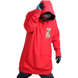 เสื้อสเวตเชิ้ตมีฮู้ดสีเทาสำหรับผู้ชาย พิมพ์ลายด้านหลังเดือนธันวาคม ทรงปกติ ผ้าฝ้ายเฟรนช์เทอร์รี่ เสื้อสวมหัวลำลองสำหรับฤดูหนาว สไตล์สตรีทแวร์ - Product Image 3