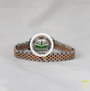 Reloj de pulsera de diamantes premium para mujer, reloj de cuarzo de lujo con brazalete de acero inoxidable, elegante reloj de joyería de moda para bodas y ocasiones especiales. - Product Image 2