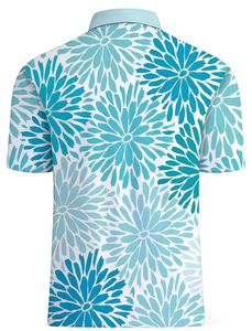Men's Floral Print Short Sleeve for Shirt Casual Breathable 100% Cotton Regular Fit Digital Printed - Product Image 3