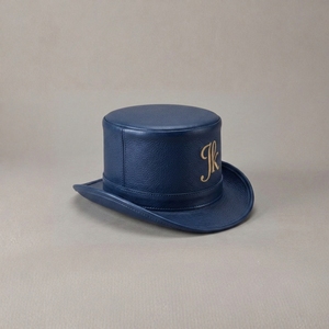 Chapeaux Bob en Cuir Pleine Fleur Véritable Personnalisables avec Logo OEM pour Hommes et Femmes, Style Vintage Steampunk, Vente en Gros - Product Image 5