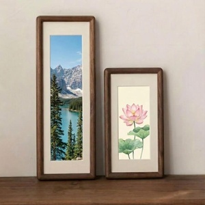Solid <b>Wood</b> Photo <b>Frame</b> with Elegant Natural Finish - Product Image 4