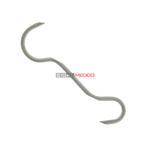 Guía para Pasar Alambre, Instrumento Quirúrgico Manual de Acero Inoxidable para Cerclaje Ortopédico Veterinario, Herramienta de Colocación de Alambre Canulado - Product Image 1