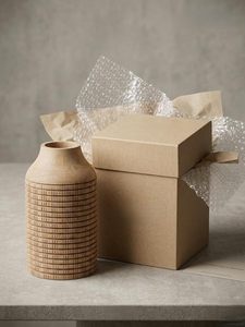 Jarrón de Mesa Moderno Hecho a Mano de Bambú Tejido, Duradero, para Decoración del Hogar, Bodas y Entradas - Product Image 2