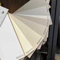 Panneau UV super mat haute résistance aux rayures et à l'abrasion, idéal pour les meubles et tiroirs à usage quotidien