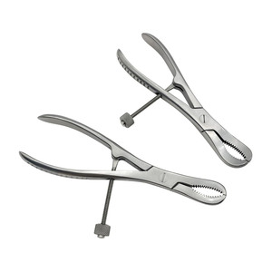 Pinzas de reducción de falanges dentadas, pinzas de sujeción ósea, instrumentos veterinarios - Product Image 2