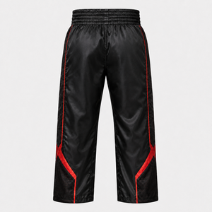 Pantalon de kick-boxing haut de gamme conçu avec un tissu léger, respirant et offrant une liberté de mouvement pour chaque entraînement. - Product Image 2