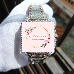 นาฬิกาข้อมือผู้ชายสแตนเลสสตีลสี่เหลี่ยมจัตุรัสแบบอัตโนมัติ ดีไซน์หรูหรา ชุบทองคำสีกุหลาบ หน้าปัดกระจก ประดับเพชร รุ่นลิมิเต็ด - Product Image 2