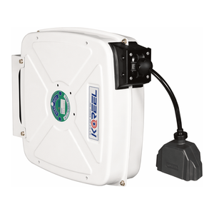Enrollador de Cable de Acero Automático de 20 m Daihan Science, Resistente a la Lluvia, con 3 Tomas de Corriente, para Taller - Product Image 1