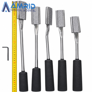 Kit de limas dentales equinas AMRID SURGICAL (5 piezas) de acero inoxidable, herramienta veterinaria de precisión, certificado CE, 5 años de garantía - Product Image 1
