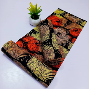 Tissu africain imprimé Gaborone de haute qualité et mélange de coton Ankara à texture mémoire pour la mode féminine - Product Image 5