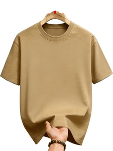 Heavyweight 230g 100% Pure Cotton Men's T-Shirt Minimalist Design Basic Style Pure Cotton Top Suitable for Daily Summer Wear - Product Image 3