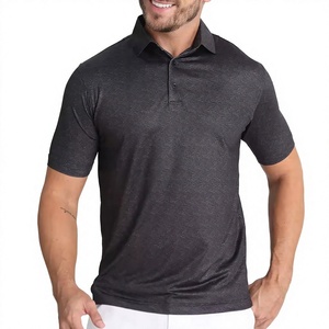 <b>Men's</b> <b>Turtleneck</b> T-Shirt 100% Cotton Breathable Quick Dry Regular Fit Short Sleeve Customized Design Solid Pattern Front Logo - Product Image 1