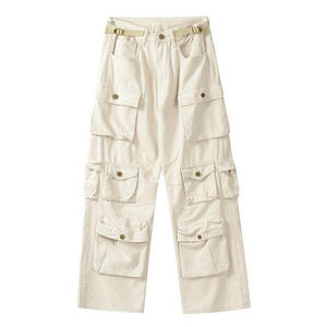 OEM Mens Cargo Pants <b>Neutral</b> Color Options Casual Pants Bulk Factory Direct Supply - Product Image 6