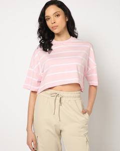 Camiseta de Corte Cuadrado para Mujer, Proveedor OEM, Camiseta de Manga Corta Relajada, Colores Personalizados y Logotipo Impreso Disponible en Suministro al por Mayor - Product Image 1