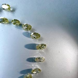 Diamant Moissanite Blanc VVS Certifié IGI, Coupe Ovale, Couleur D, 1 carat, Diamant en vrac, Forme ovale 3mm-12mm, Diamants en vrac - Product Image 2