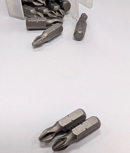 Embouts de tournevis Phillips RALTER PH2 25mm 20 pièces Finition sablée Manche S2 Taïwan DIY OEM avec boîte en PP - Product Image 6