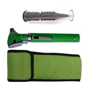 Otoscopio Mini ENT de Fibra Óptica Eléctrica Verde |   Certificado CE |   Servicio OEM/ODM Disponible |   Proveedor Mayorista de Productos Médicos - Product Image 4