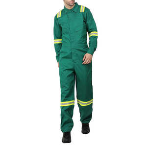 Overoles de Seguridad Industriales 100% Algodón, Ropa de Trabajo Personalizada, Mangas Largas, Overoles de Protección - Product Image 1