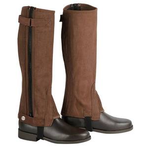 Horse <b>Riding</b> Mini <b>Chaps</b> High Quality Pu Leather Half <b>Chaps</b> Reusable Customizable Color Size - Product Image 6