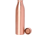 Botellas de cobre, ya que el ácido reacciona con el cobre. El consumo excesivo de cobre puede ser dañino, por lo que úselo con moderación si lo desea.