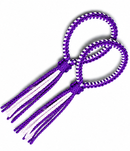 Brazalete de Muay Thai Pra Jiad Morado Hecho a Mano, Brazalete Trenzado para Boxeo Tailandés, Entrenamiento y Competencia, Venta al Por Mayor - Product Image 3