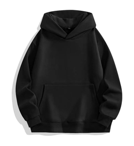 Unisex <b>Oversized</b> <b>Long</b> Fleece <b>Hoodie</b> 100% Cotton Digital Printed Casual Loose Fit Winter Breathable - Product Image 1