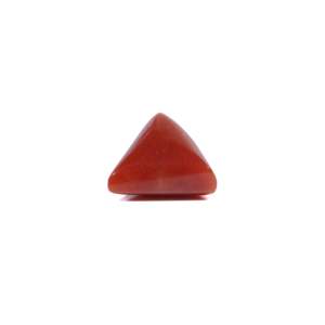 5.55 Carat Natural Red Coral Oval Cut Loose Gemstone for Fine Jewelry - Product Image 3