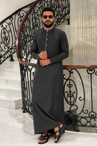 Thobe OEM Supplier Comfortable Long Sleeve Islamic Wear Designed for Private Label and Wholesale Buyers - Product Image 5