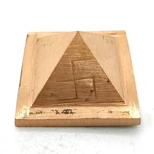 Pirámide Hueca de Cobre Puro de 2 Pulgadas, Paquete de 1, Aumenta la Energía Positiva del Vastu para el Hogar y la Oficina, Poderosos Remedios para la Salud y la Riqueza - Product Image 5