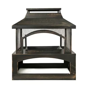 Brasero de Interior Premium, Hecho a Mano, Construcción de Acero Resistente, Brasero de Lujo para Jardín, Eventos, Hogueras, Póker, Ecológico, ZAHID - Product Image 2
