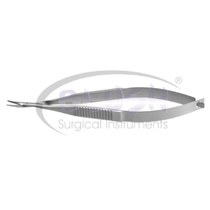 Ophthalmic Micro Corneal Scissors Right DALK Scissors Right, Stainless Steel Reusable Surgical Instruments By <b>Blush</b> Surgical - Product Image 2