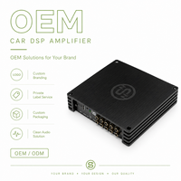 Amplificateur 8 canaux OEM Sennuopu HIFI-K10, processeur audio DSP 10 canaux pour voiture, dissipateur thermique en aluminium, amplificateur HiFi professionnel pour véhicule
